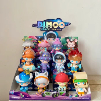 Genuine Bubble Mate Dimoo Space Travel Series Blind Box Mannequin Toys Confirmation Model Anime Figure Doll Gift