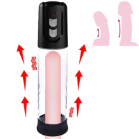 Electric Penis Pump Sex Exercise Machine For Men Vacuum Cock Extender Male Penis Enlargement Dick Enhancer Sucking Massager