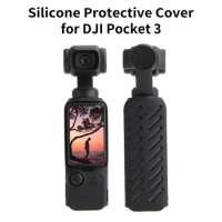 Silicone Protective Cover for DJI Pocket 3 Case Gimbal Camera Handle Anti-Scratch Protection Cap for Osmo Pocket 3 Accessories