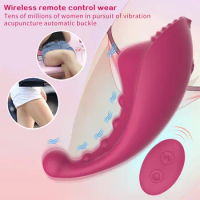 Vibrators Wireless Remote Control G-spot Invisible Wear Panties Vibrating Egg Female for Masturbators Adult Sex Toys Women