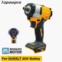 Electric Brushless Wrench Cordless Screwdriver Impact Drill Car Truck Repair For DeWALT 18-20V Battery Power Tools