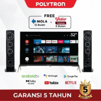POLYTRON Smart Cinemax Android TV [32 Inch] PLD-32TAG5959