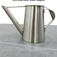 Stainless steel milk tea pot old Nanyang special coffee pot Hong Kong-style Assam commercial teapot