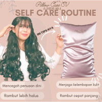 SARUNG BANTAL SATIN SILK Sarung bantal Silk Sarung bantal satin anti jerawat SV AESTHETIC BASIC | Sa