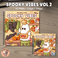 SPOOKY VIBES VOL 2 Coloring Books 42pages
