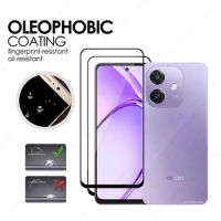 Full Glass For Oppo A3x 5G Tempered Glass For Oppo A3x 5G Clear Front Glass Screen Protector Camera 