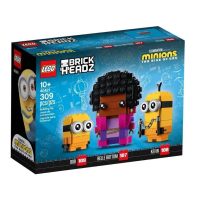 【滿額送好禮】樂高LEGO- BrickHeadz 小小兵 Belle Bottom, Kevin & Bob 40421