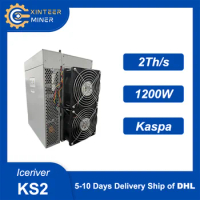 New IceRiver KAS KS2 Miner 2Th/s 1200W Asic Mining Machines With PSU Free Shipping