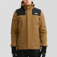 The North Face M MFO TRAVEL DOWN TRI JACKET  APFQ 男 三合一外套-卡其黑-NF0A81NHYW2
