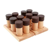 Toddlers Montessori Sensorial Smell Material - 12 Pcs Smelling Cylinders Boxes Children Early Educat