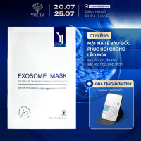 Mặt nạ tế bào gốc Exosome Mask - Yuejin, giúp phục hồi da, chống lão hóa, da sáng mịn