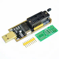 Glyduino Gold Color CH341A 24 25 Series EEPROM Flash BIOS USB Programmer with Software &amp; Driver