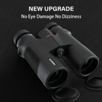 QULE Long Range HD Binoculars Powerful Military Waterproof Low Light Night Vision Telescope With Cell Phone Adapter for Hunting