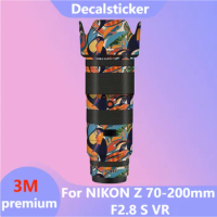 For NIKON Z 70-200mm F2.8 S VR Lens Sticker Protective Skin Decal Vinyl Wrap Film Anti-Scratch Protector Coat Z70-200 F/2.8