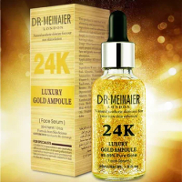 Skincare Product 24K Gold Niacinamide Face Serum Anti Aging Hyaluronic Acid for Face Shrinks Pores Korean Skin Care Products