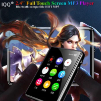 2.4inch Full Touch Bluetooth-Compatible HD MP5 Player Video Music Media MP4/3 Player Support AMV/AVI/FLAC/MP3/WAV/AAC FM TF Slot