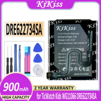 KiKiss Battery 900mAh for TicWatch Kids WG11066 DRE622734SA Bateria