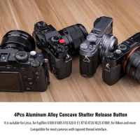 4PCS Durable Triggers Soft Shutter Release Button SLR Micro Camera Accessories For Fuji FujiFilm XT2 XT3 XT10 XT20 XT30 Smallrig