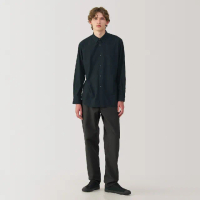 【MUJI 無印良品】MUJI Labo男起毛斜紋織標準領襯衫(共2色)
