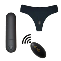 Sex Toy Vibrating Panties 10 Function Wireless Remote Control Rechargeable Bullet Vibrator Strap on Underwear Vibe for Women