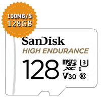 SanDisk 晟碟 高耐寫度microSD 128G記憶卡 工業包(平行輸入)