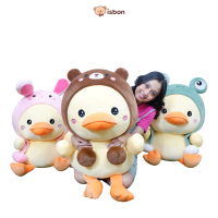 ISTANA BONEKA Bebek With Hoodie Ducky Jumbo 25inch Lucu Mainan Anak Bahan Halus Lembut Premium Hadia