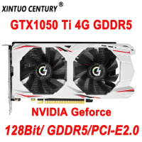 Peladn Graphics Card GTX1050 Ti 4G GDDR5 for NVIDIA Geforce GTX1050TI Gaming Graphics Card 128Bit PCI-E2.0 Mining Desktop PC GPU