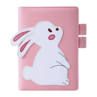 Kawaii B6 Rabbit Daily Plan Notebook With Pen Agenda 2020 2021 Weekly Monthly Planner Notepad Journal Office DIY Book Stationery