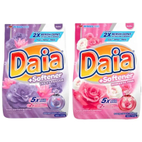 Daia Deterjen Bubuk + Pelembut Pakaian Romantic Pink / Violet Passion Refill 1.5 kg