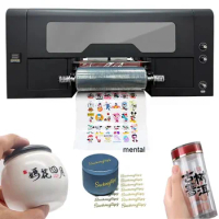 AB Film Transfer Silicone Materials Mobile Phone Case Stickers 30CM UV DTF Printer and Laminate with Dual xp600 Print Heads