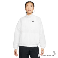 【下殺】Nike 防風外套 女裝 立領 白【運動世界】DM6186-100