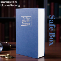 HOMESAFE Brankas Buku Kamus Hidden Safe Box Kunci Manual Anti Maling - KBS