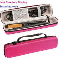 EVA Hair Straightener Storage Bag Curling Iron Carrying Case Storage Bag For Hair Flat Iron Straightener Curler Woman Travel Bag