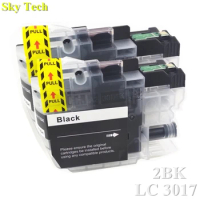 2BK Compatible Ink cartridge For LC3017 XL LC-3017 XL , For Brother MFC-J5330DW MFC-J6530DW MFC-J6730DW MFC-J6930DW etc