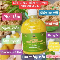 【Hiệu quả nhanh】 【Hàng nhập khẩu 】 Cốt gừng tràm - khuynh diệp Điềm Kim chính hãng chai 500ml