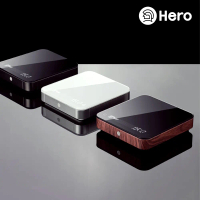 結帳再折⭐【Hero】靈智LED點陣玻璃金屬流速咖啡電子秤-白色