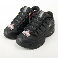 Skechers  ENERGY  老爹鞋 女款復古球鞋-全黑 工作鞋 勤務鞋 大尺碼 2250BBK  現貨