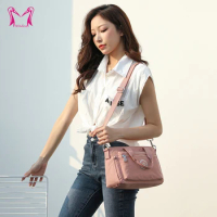 Mindesa High Quality Nylon Best Fashion Bag Handbag Shoulder Bag Crossbody Bag Sling Bag Waterproof 8707