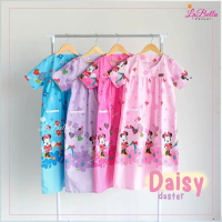 daster homedress daisy labella Jepang Katun Printing Bumil Twill Panjang Wanita Bunga Motif