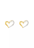 HABIB HABIB Oro Italia 916 Yellow and White Gold Earring GE71580720-BI