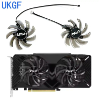 เครื่องทำความเย็นการ์ดจอแบบสองพัดลม ขนาด 85 มม. สำหรับ GA91S2U/4 พิน รองรับ GTX 1660, 1660 Ti, RTX 2