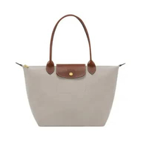 Longchamp Le Pliage Original Medium Tote Bag Pebble Grey