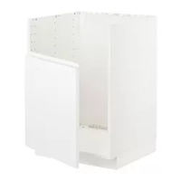 kabinet dasar u wastafel TALLSJÖN, putih/Voxtorp putih matt, 60x60x80 cm