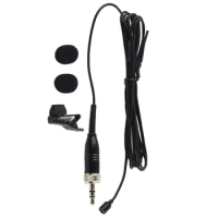 Microphone Perfect for Minimizing Microphone Visibility Lavalier Lapel Clip Mic for Wireless System