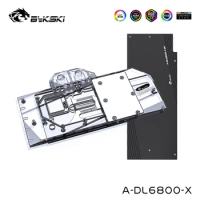 Bykski Computer Water Cooler For Dataland Radeon RX 6800 16GB X,Sapphire Pulse Radeon Rx 6800 Serial Cooling Block,A-DL6800-X