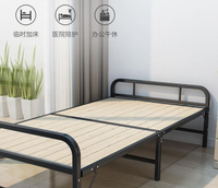 摺疊床1m1.2米折疊床單人家用成人木板簡易鐵架硬板出租用房板式經濟型