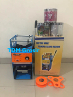 CUP SEALER / MESIN PENYE PLASTIK PLUS PLASTIK LID CUP +/-1000
