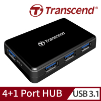 Transcend 創見 極速USB 3.1 HUB多功能4埠集線器(含1埠支援快速充電-TS-HUB3K)