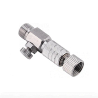 Air Brush Quick Release Disconnect Adapter 1/8 Inch Plug Male &amp; Female Fitting Part For Air Compressor Airbrush Hose Adapter