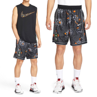 Nike Dri-FIT DNA BasketBall 男款 灰色 網眼 抽繩 舒適 籃球 排汗 短褲 FQ0352-010